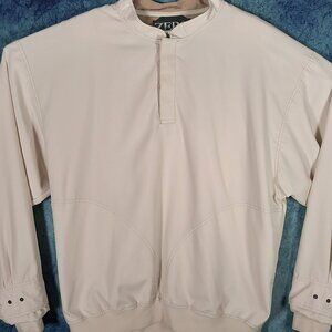 Zero Restriction Golf Pullover Lightweight Windbreaker Mens Size L Outerwear USA